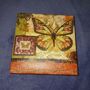 NEW! BUTTERFLY NOTEPAD W/ PENCIL